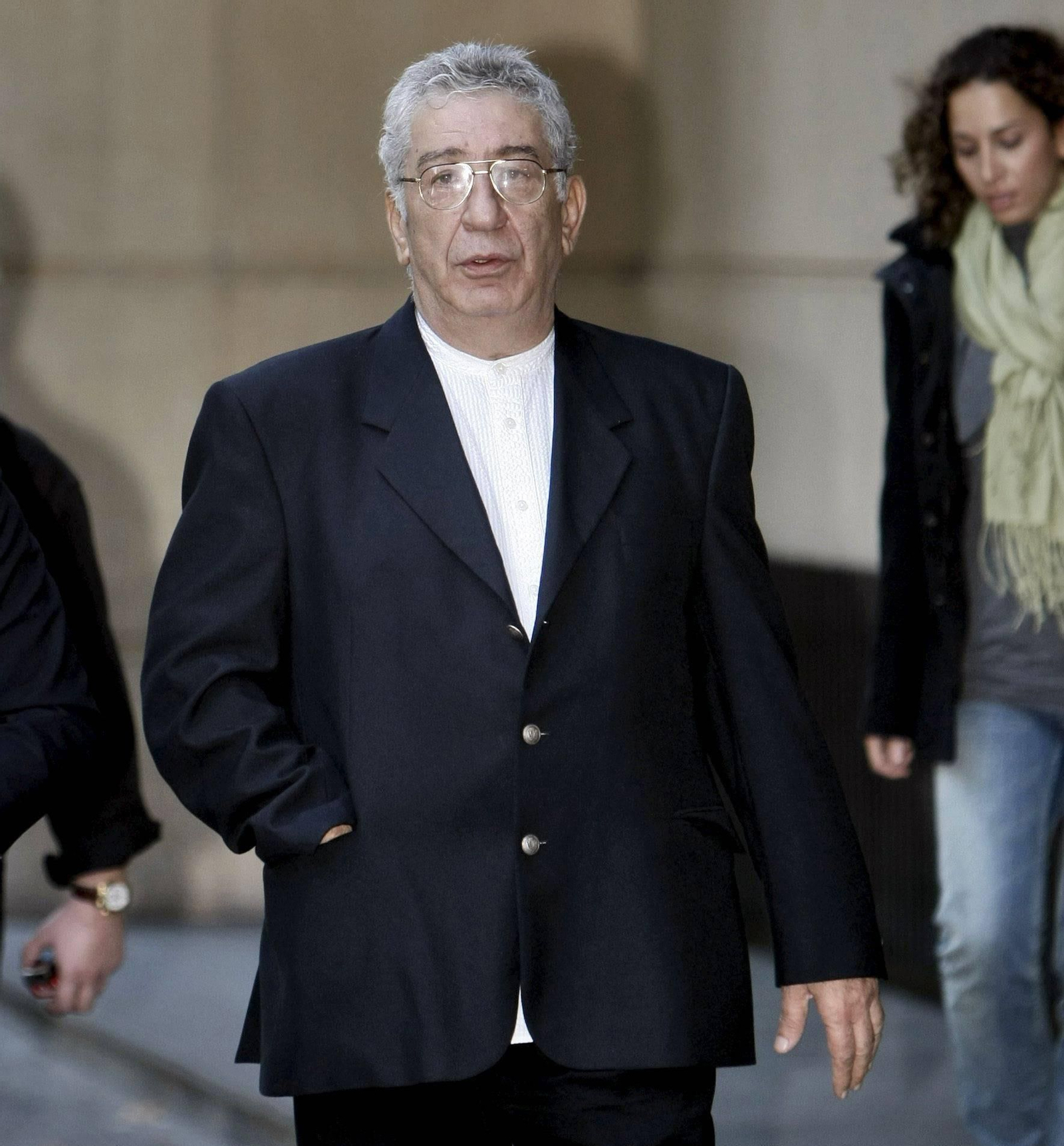 Monzer Al Kassar poco antes de ser extraditado a Estados Unidos, donde cumple una condena de 30 años de prisión.