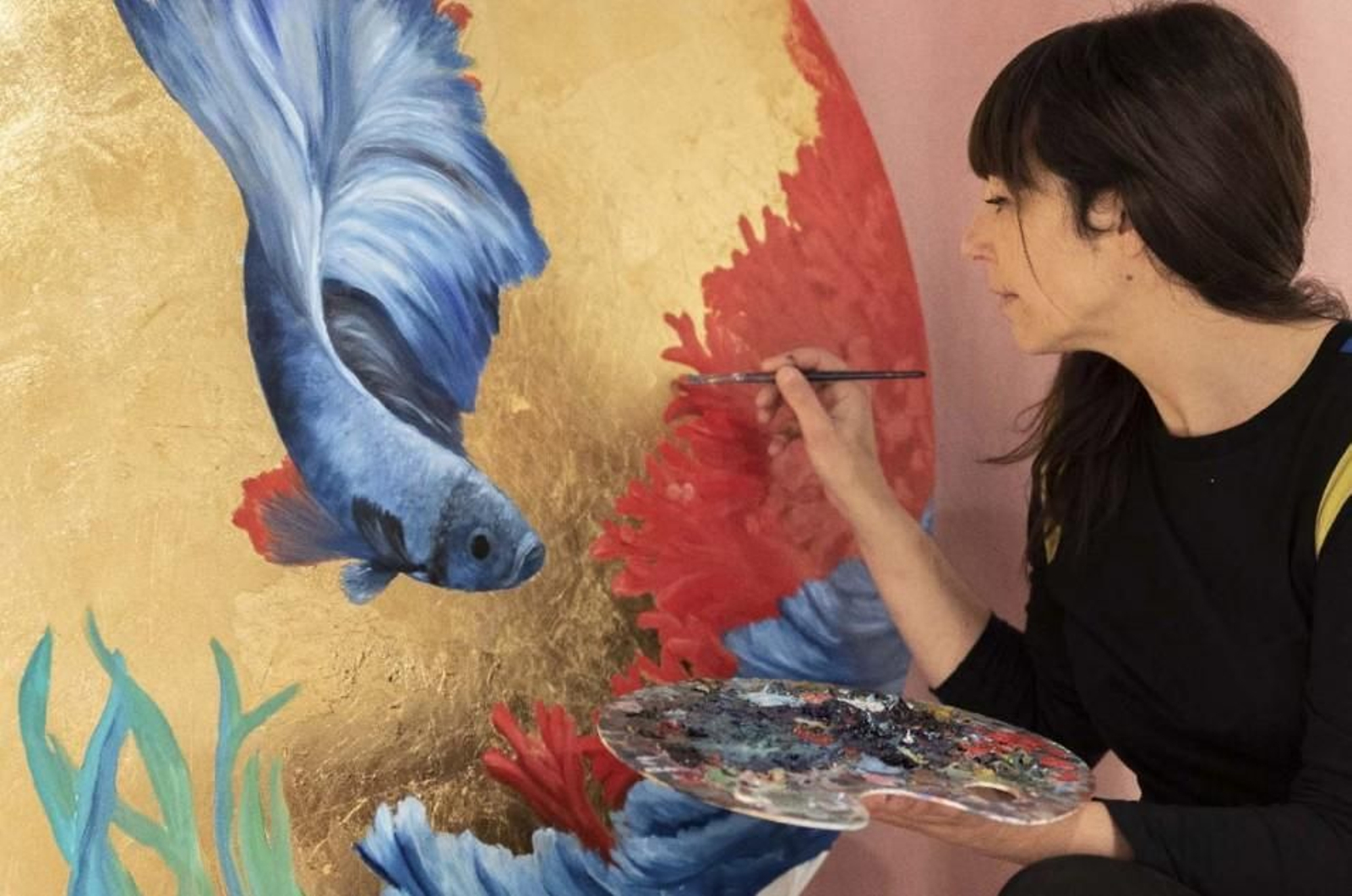 Esther Moreno, artista de Úbeda.