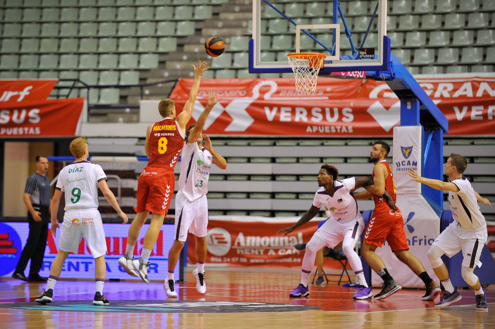 El UCAM Murcia-Unicaja de pretemporada.