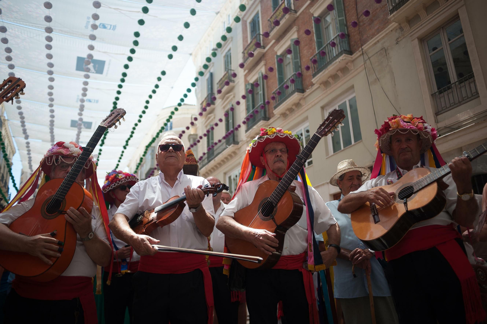 El primer día de la Feria de Málaga en el Centro, en fotos
