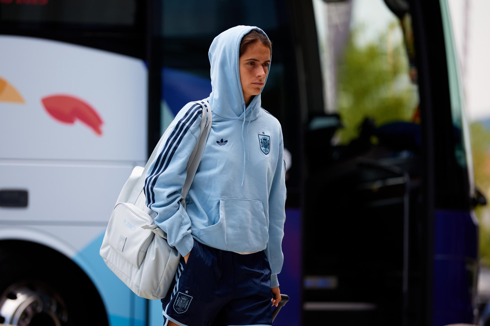 Las fotos de España antes de la final de la Eurocopa femenina