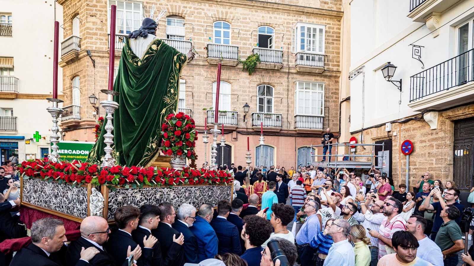 El encuentro del Señor de La Cena y la Virgen de los Dolores