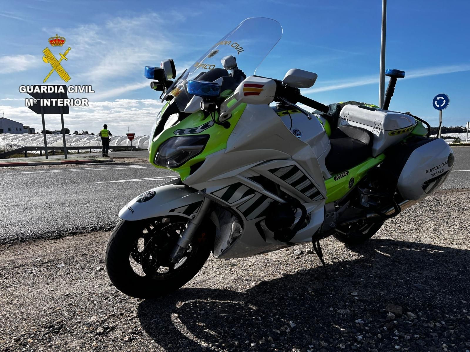 Agentes de la Guardia Civil de Tráfico.