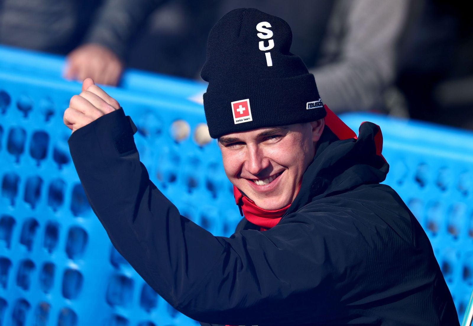 Las espectaculares fotos del descenso masculino en los Juegos Olímpicos de invierno