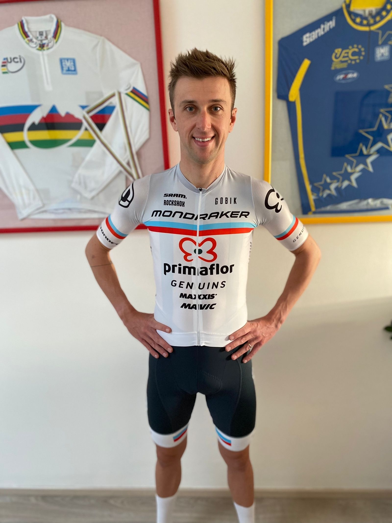 Ondrej Cink ya luce su nuevo maillot