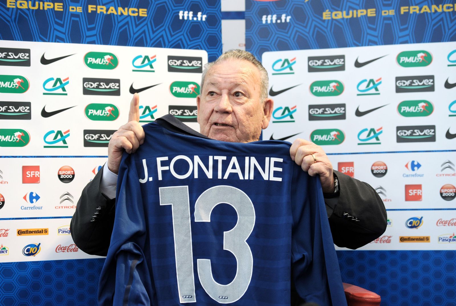Just Fontaine, en una imagen de archivo de 2011 en París.