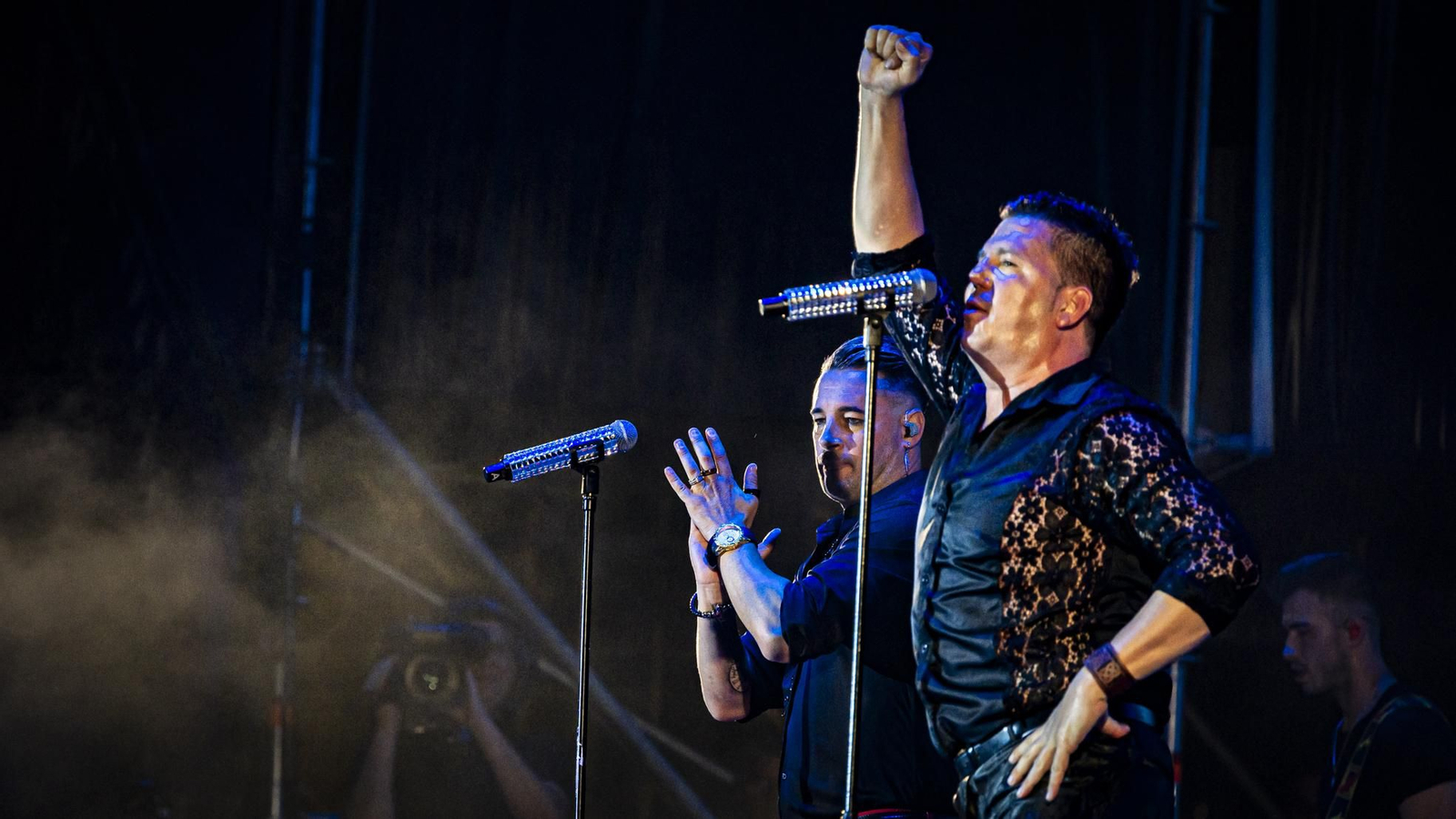 Las imágenes del concierto de despedida de Andy&Lucas en el muelle de Cádiz