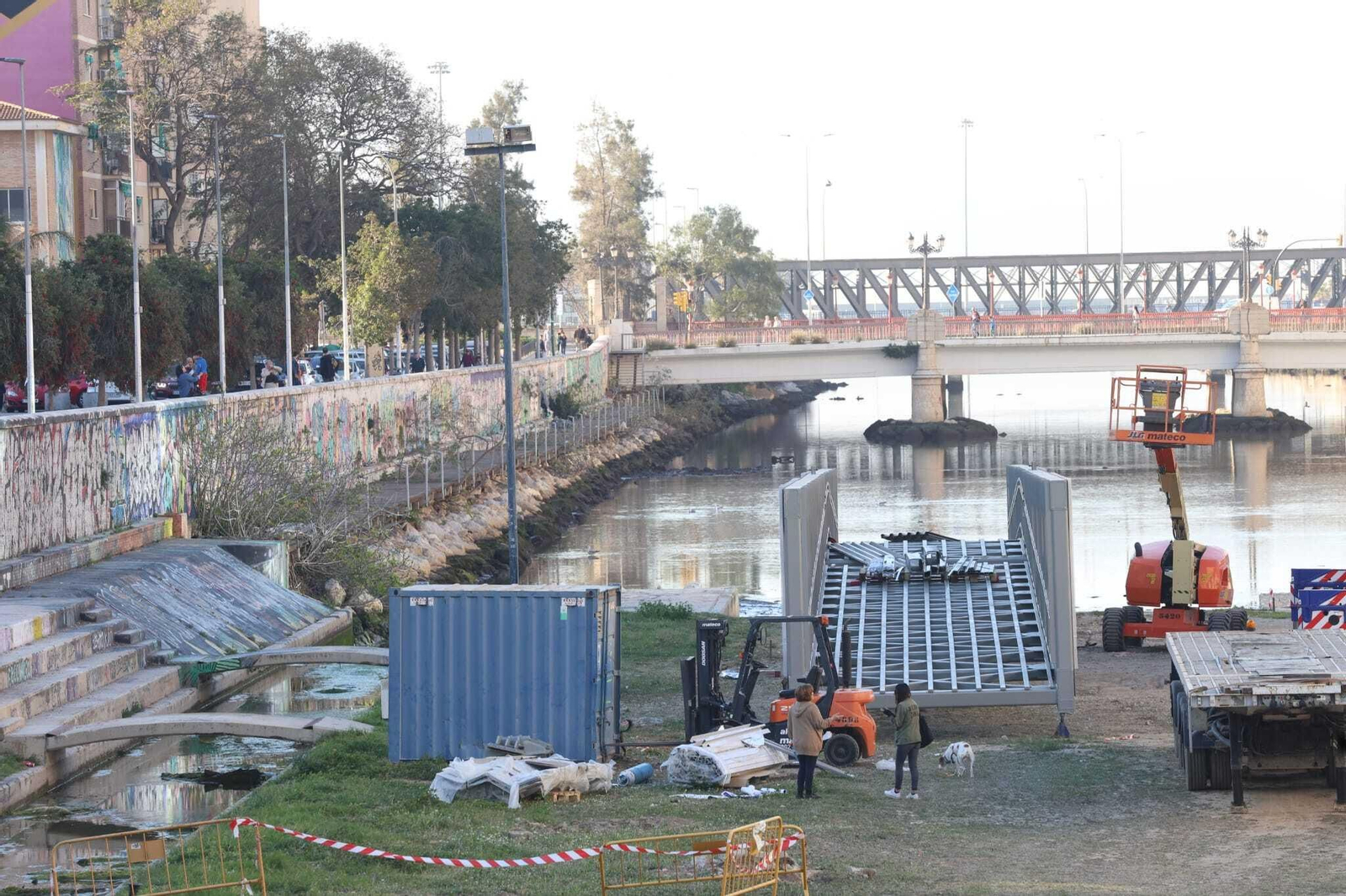 El nuevo puente del CAC, ya en Málaga