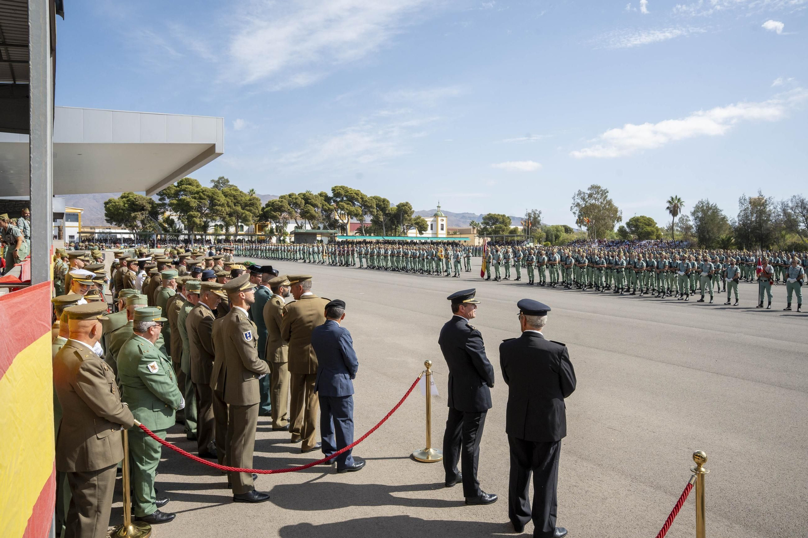 El CV (105) aniversario fundacional de la Legión