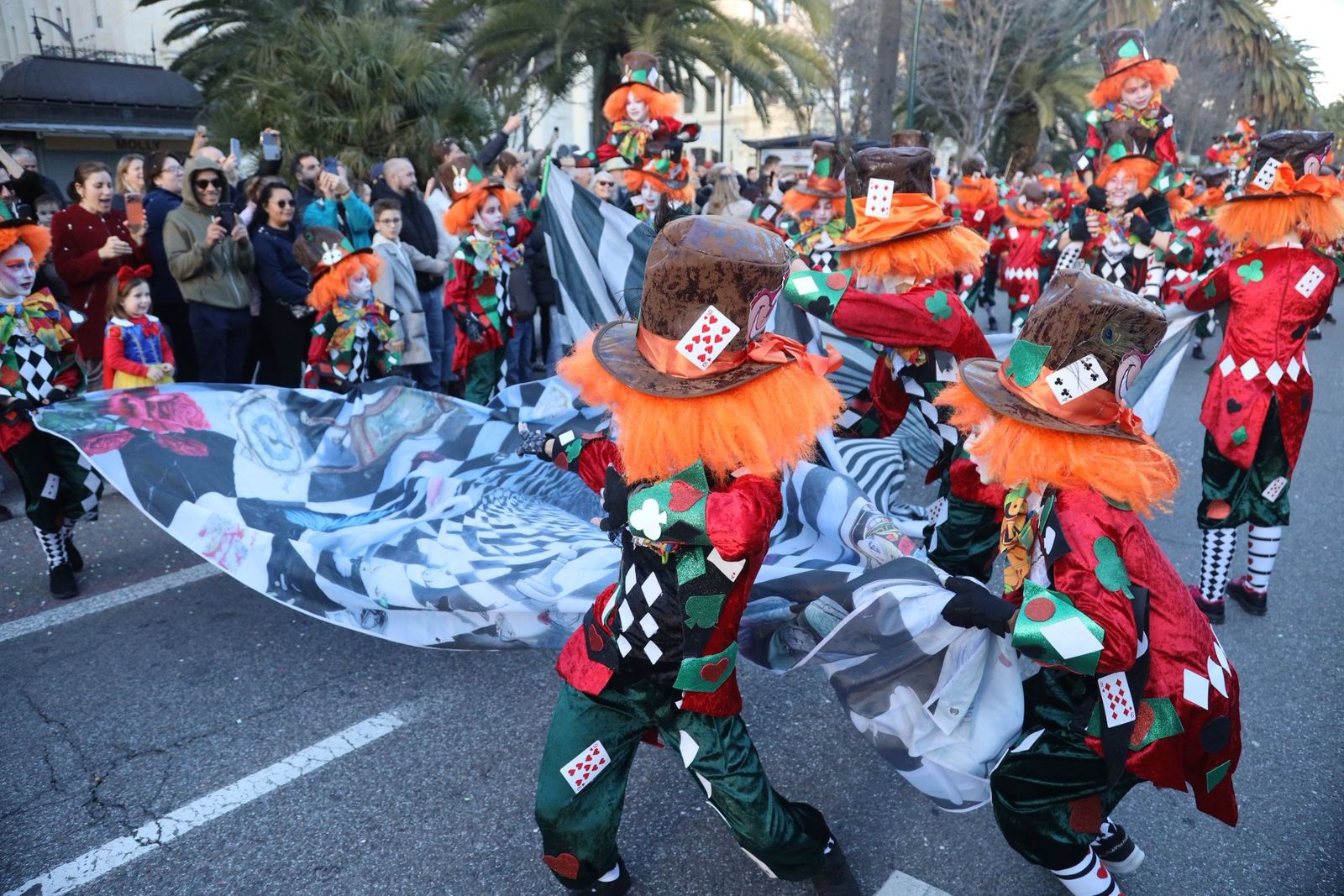 El Gran Desfile del Carnaval de Málaga, en imágenes