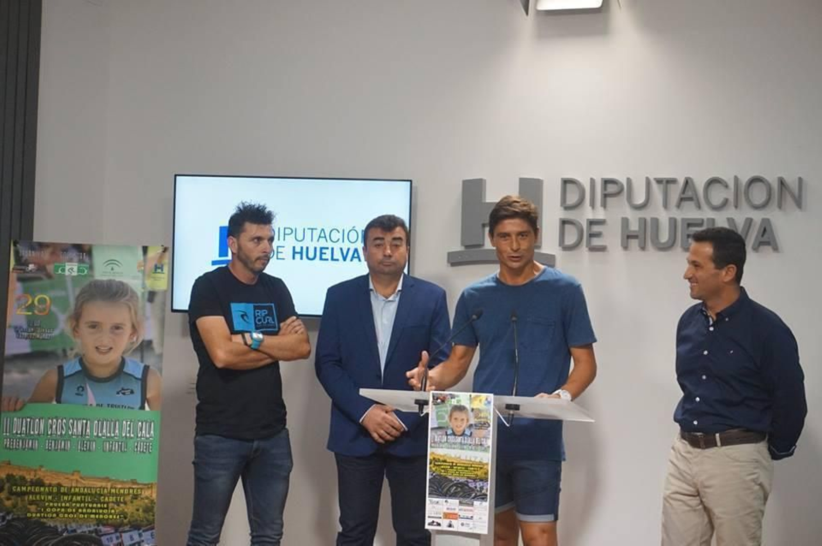 Jesús Vázquez, padrino del evento.