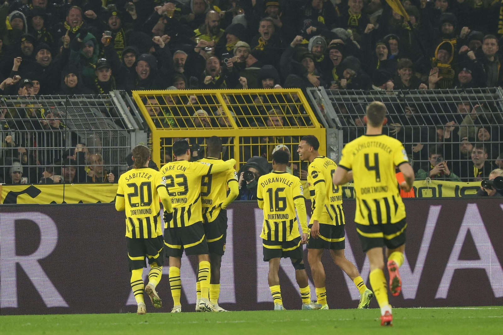 Las imágenes del Borussia Dortmund - Barcelona