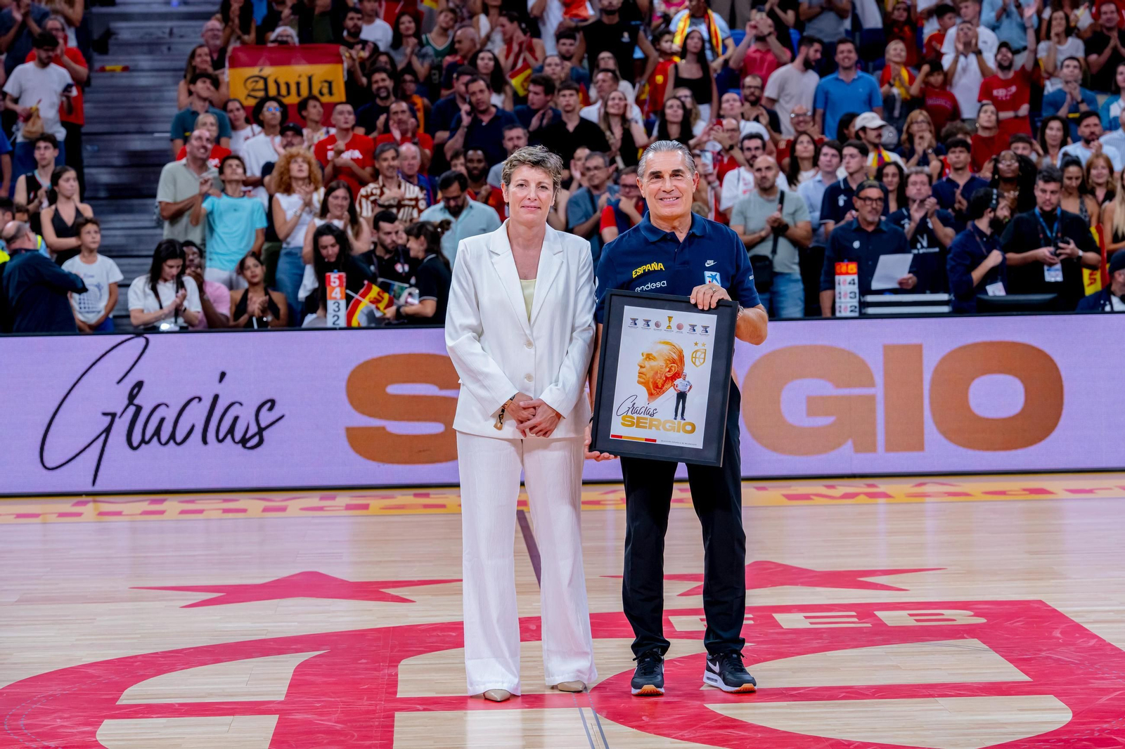 Las mejores fotos del España-Alemania de baloncesto