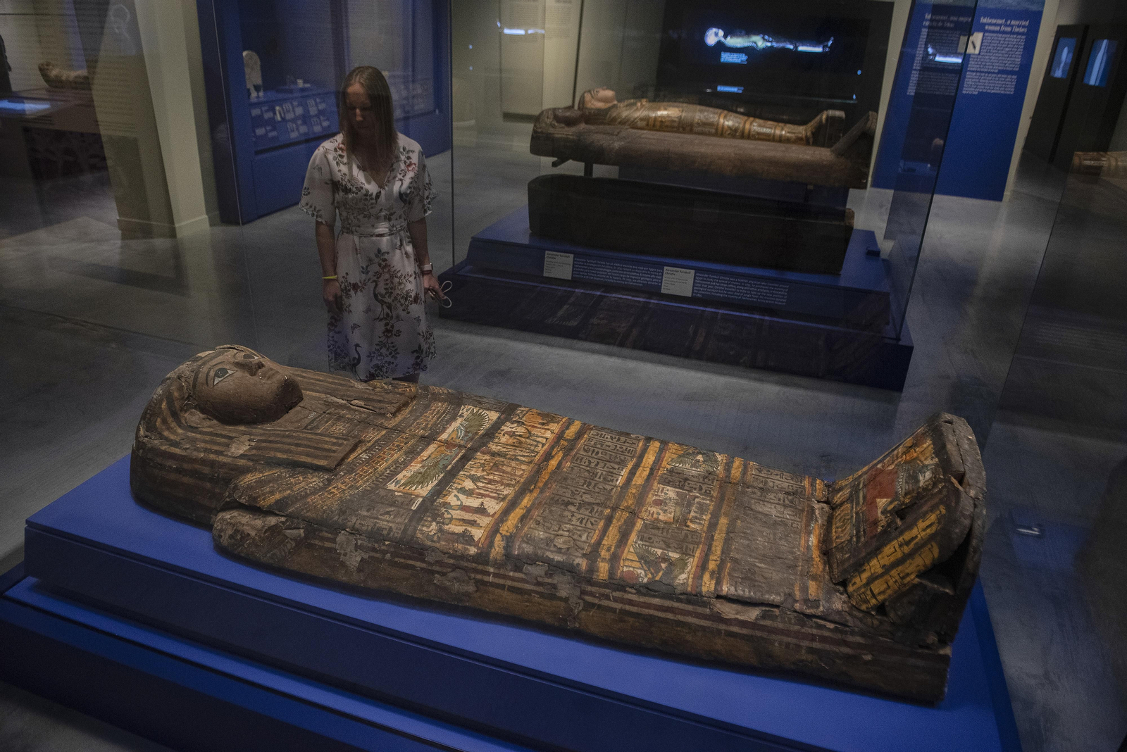 La  Inauguración de la exposición Momias de Egipto, en imágenes