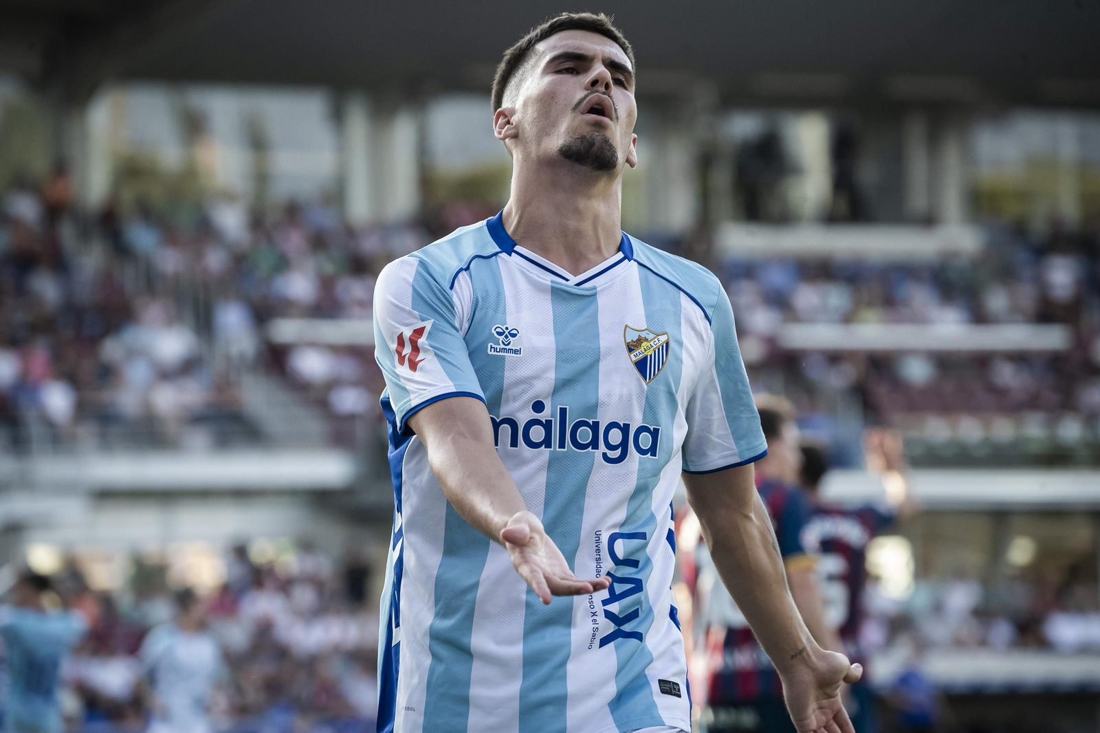 Las fotos del Huesca-Málaga CF