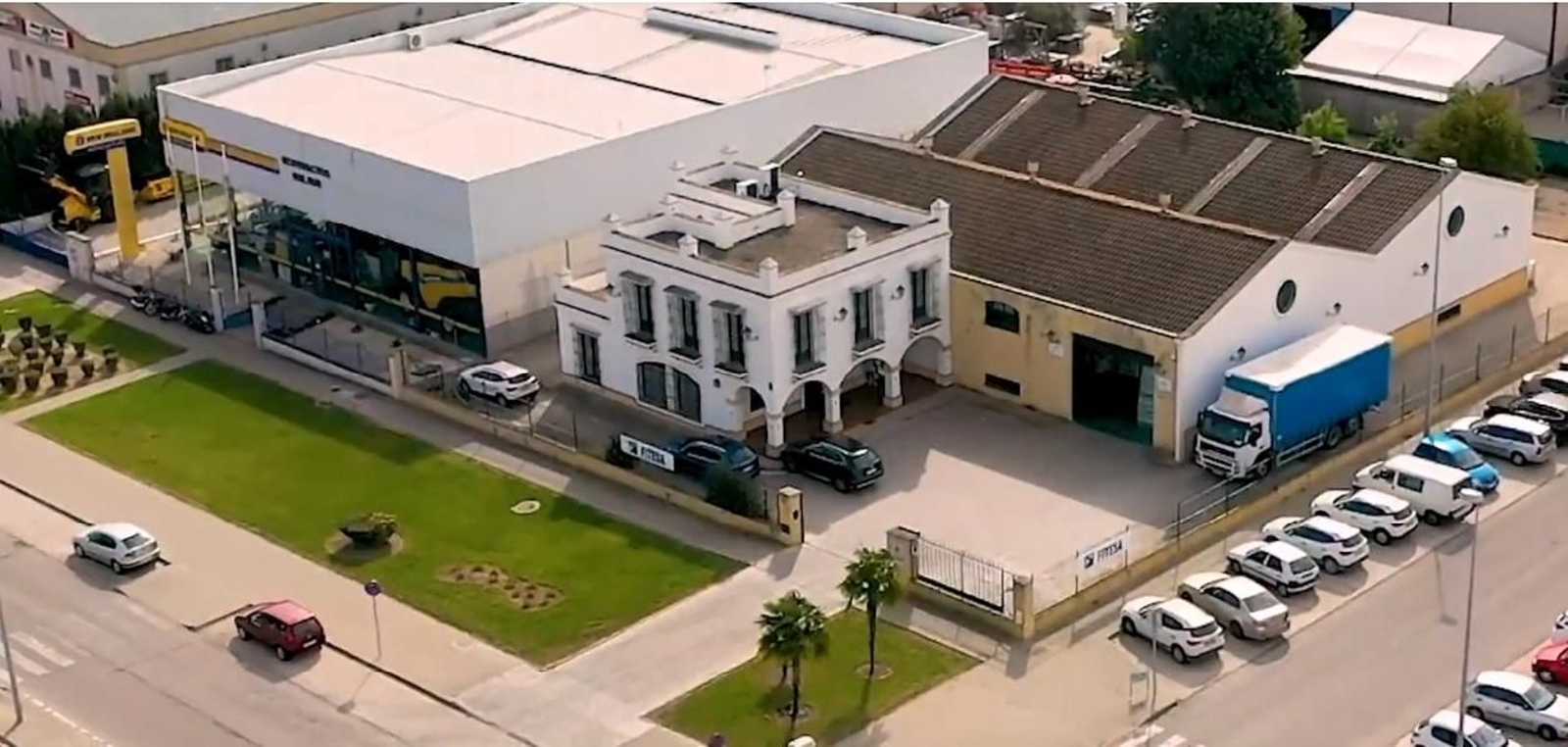 Instalaciones de Fitesa en el Parque Empresarial de Jerez.