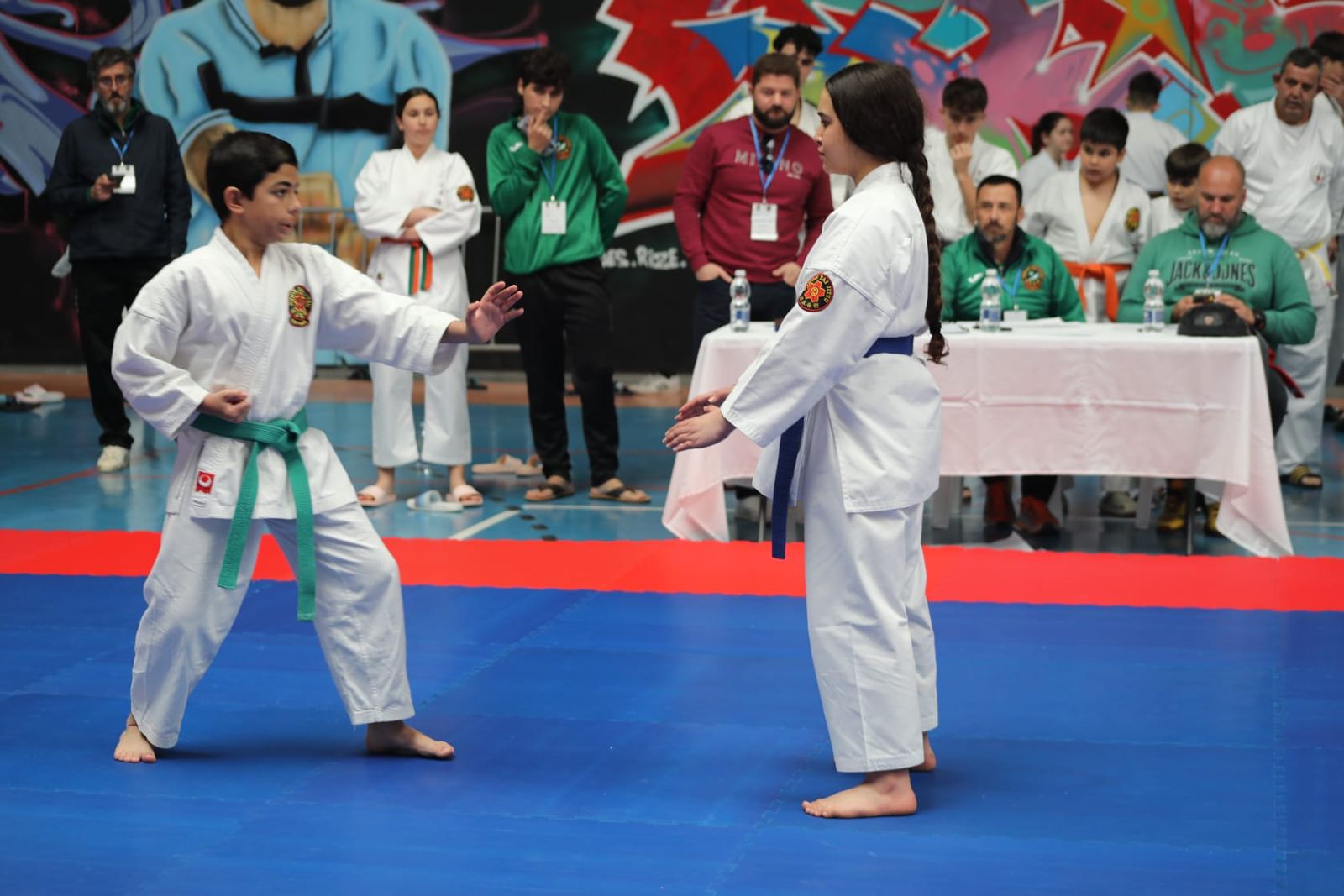 Los mejores momentos de la Escuela de Nihon Tai-Jitsu del Club Nazaret en el Andaluz