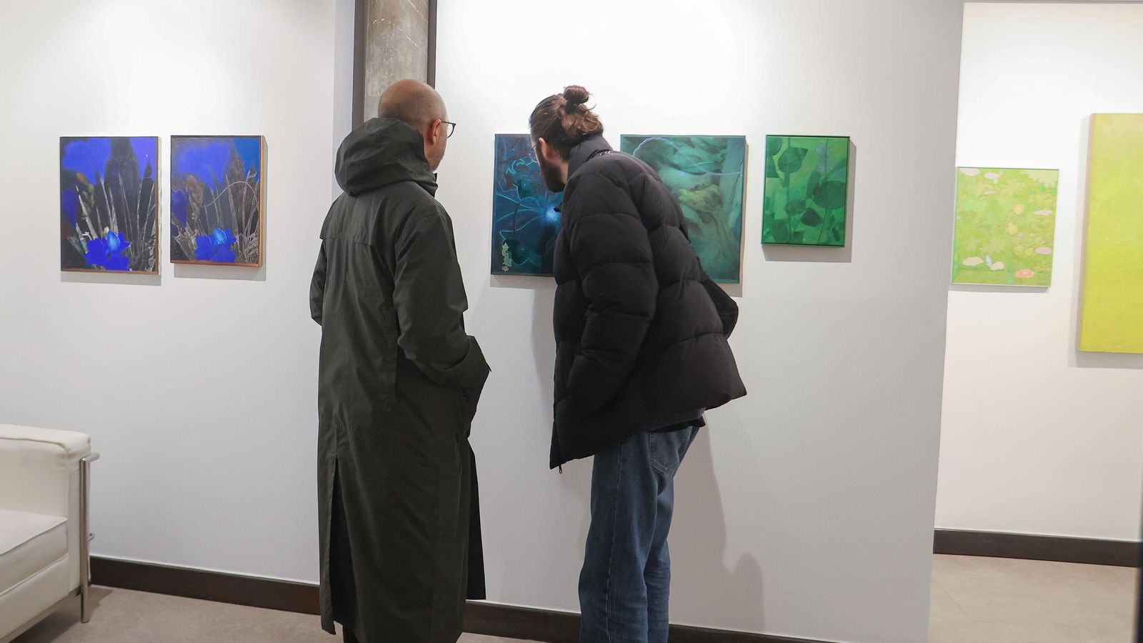 La galería de Ceferino Navarro acoge la última muestra de Ignacio Estudillo