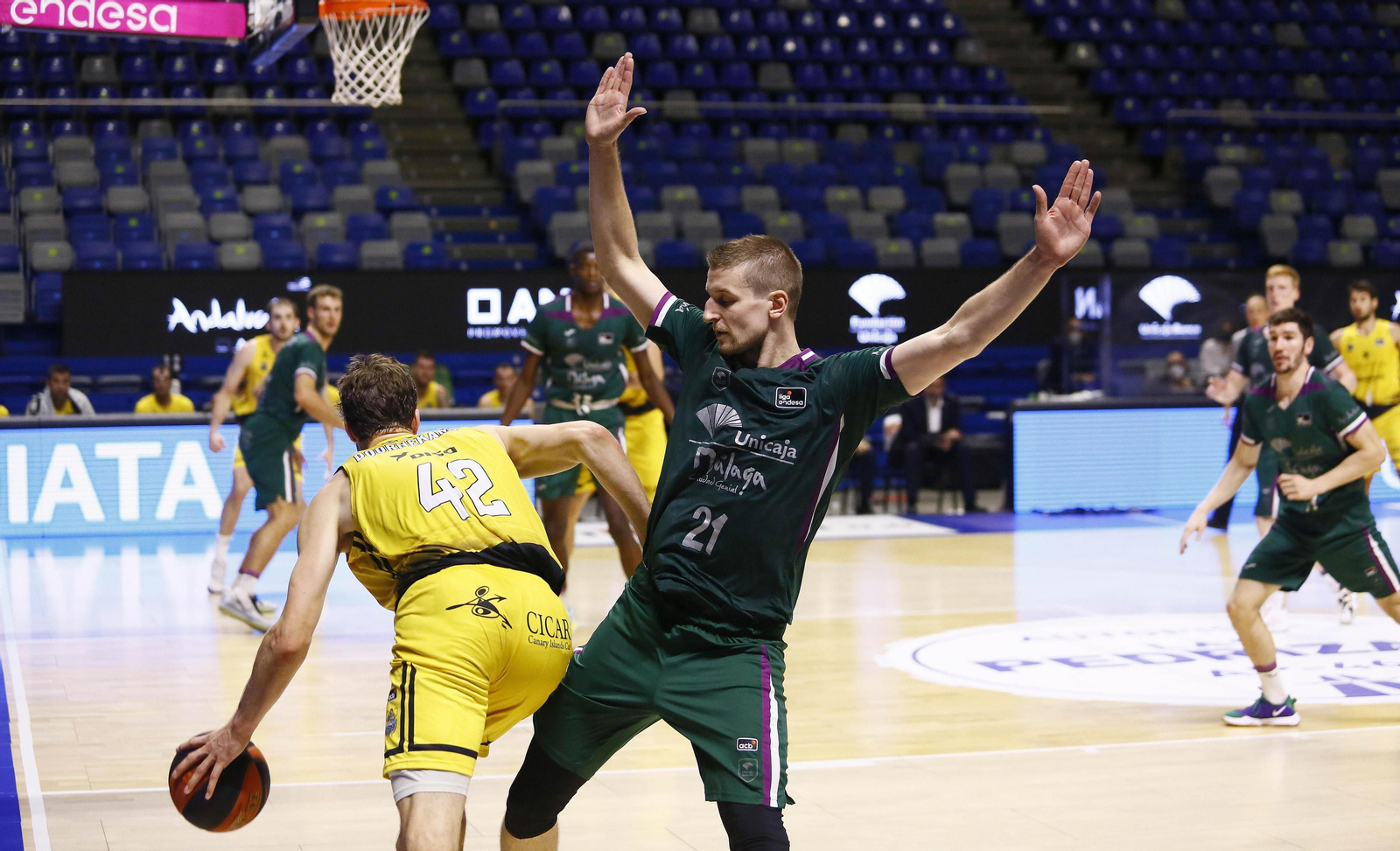 Las fotos del Unicaja-Iberostar Tenerife