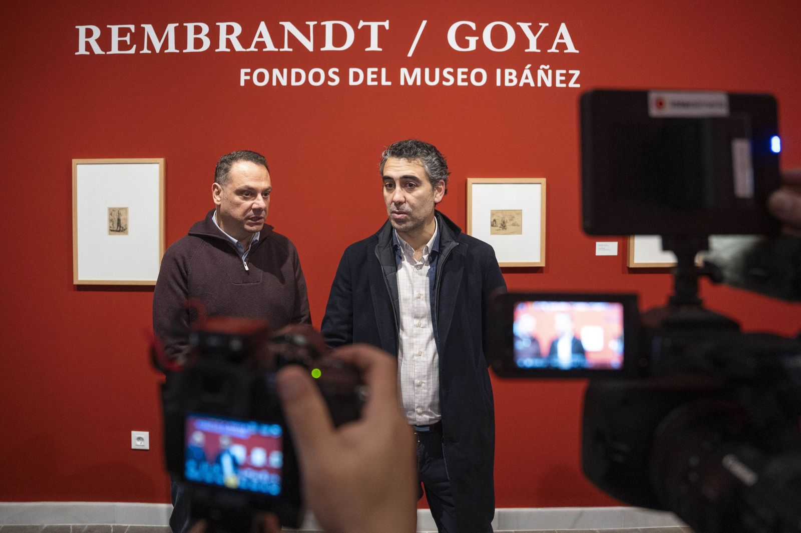 Rembrandt y Goya dialogan en el Museo de Arte de Almería Doña Pakyta