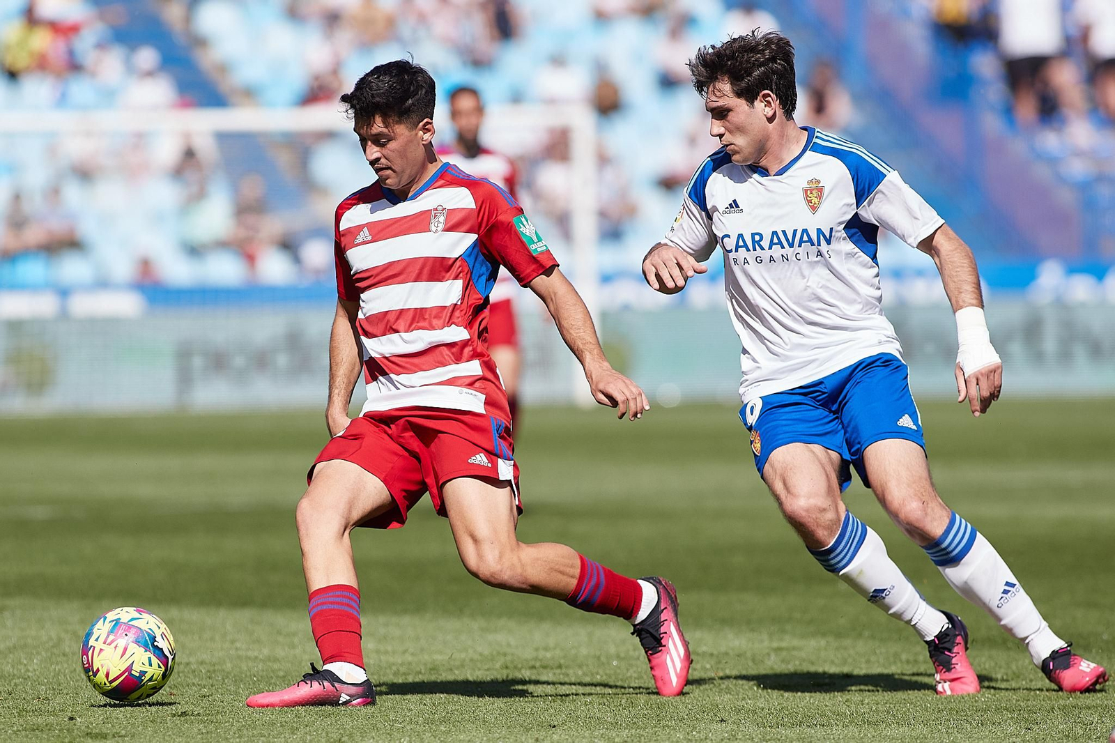 Las mejores imágenes del partido entre el Zaragoza y el Granada