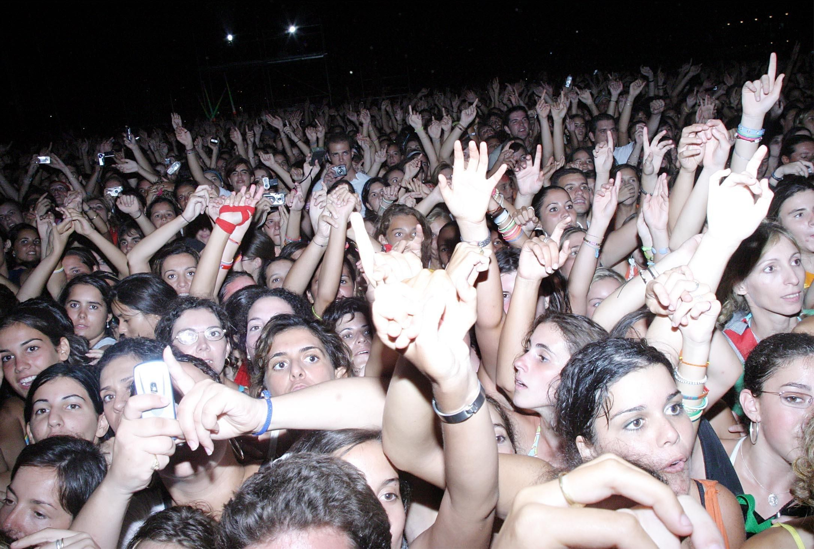 Agosto de 2004: Las imágenes del concierto de David Bisbal en Punta Umbría