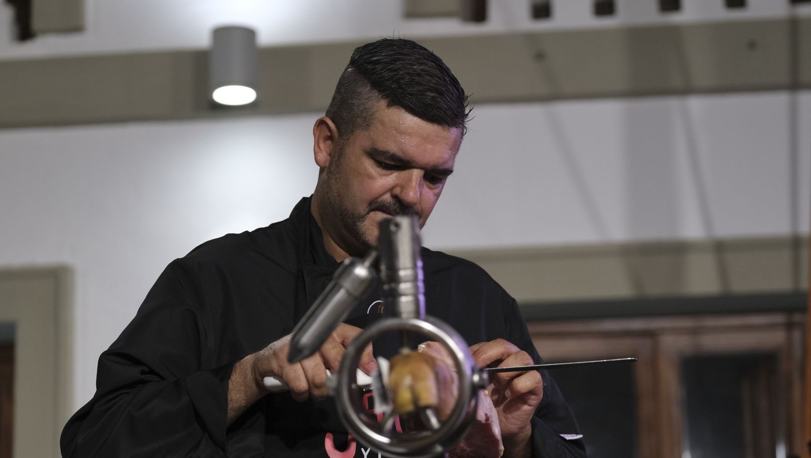 Imágenes del Concurso Nacional de Cortadores de Jamón de Serón