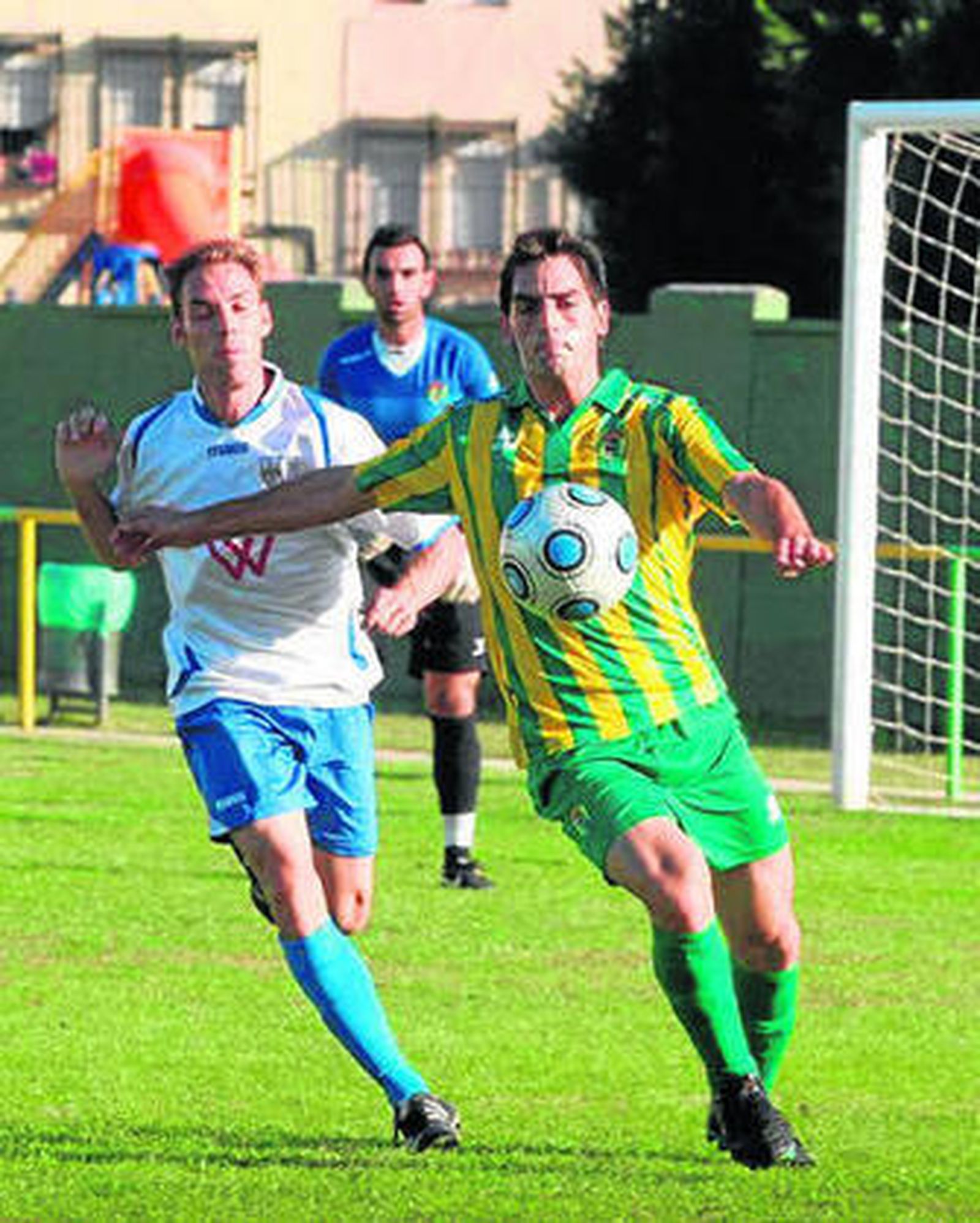 Dani Guerrero, en el Unión-Alcalá de2009.