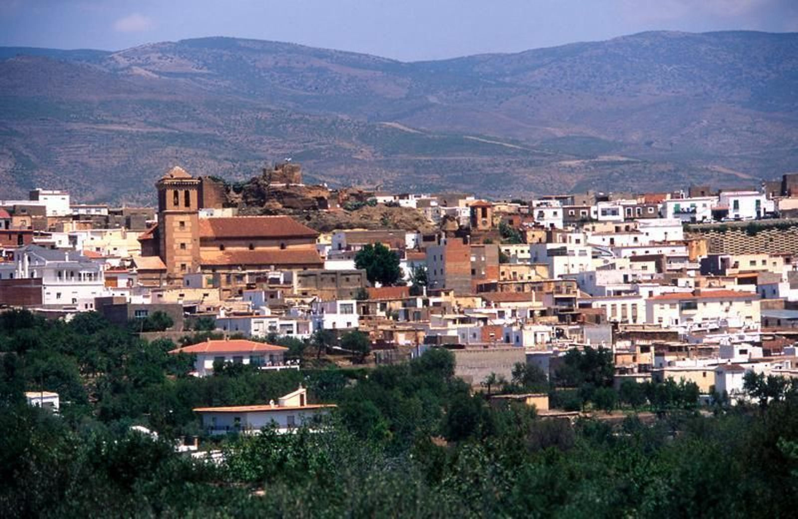 Panorámica de Fiñana.