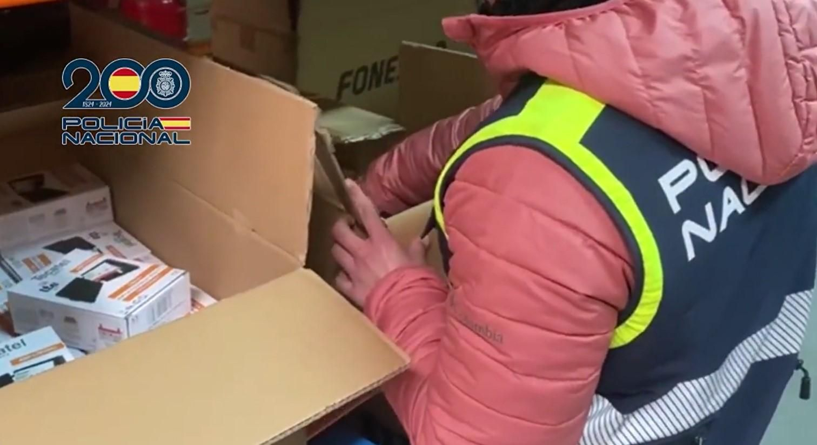 Operación contra la distribución ilegal de material audivisual. Operación contra la distribución ilegal de material audivisual.