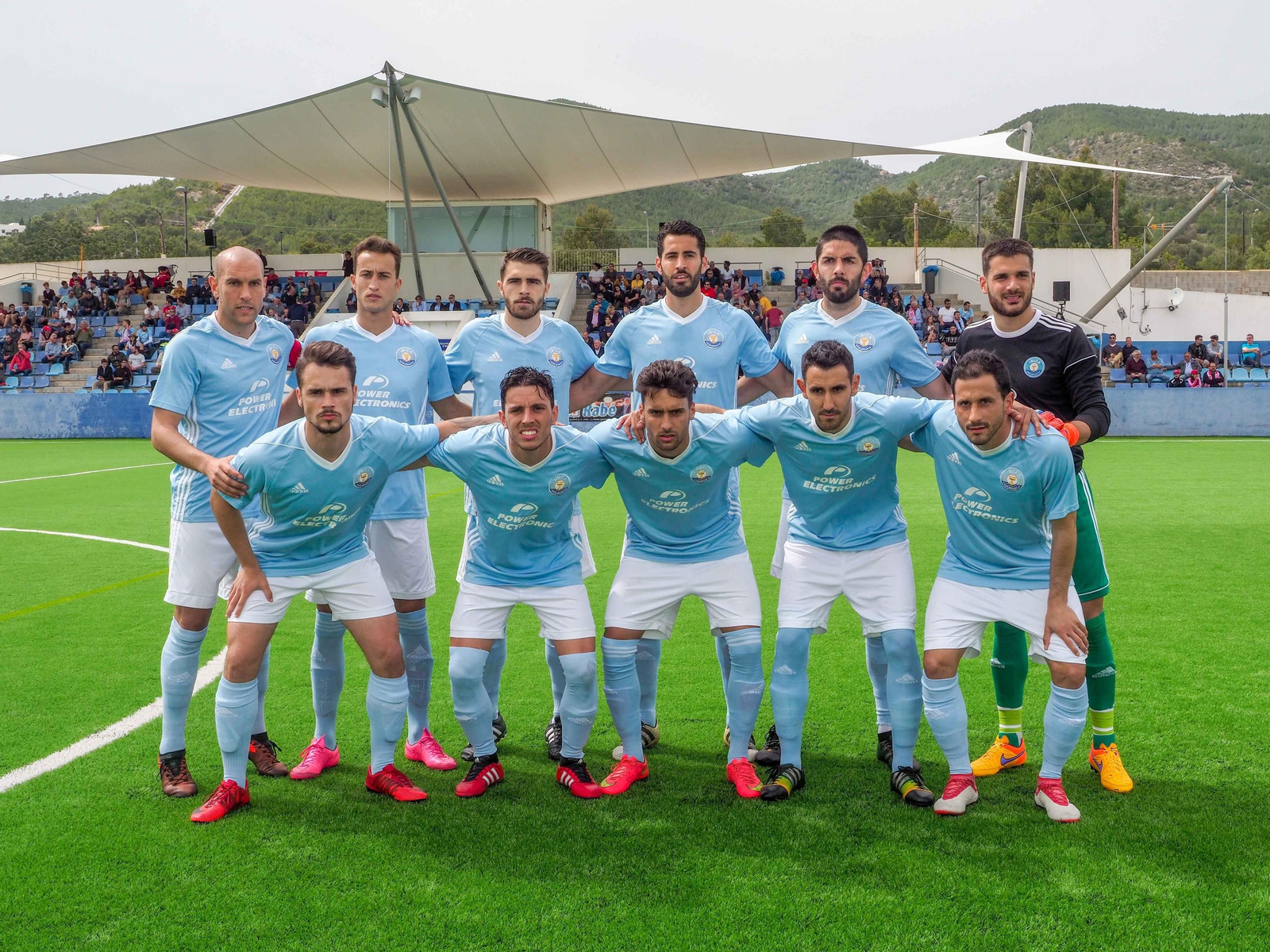 Un once reciente de la UD Ibiza en Can Misses.