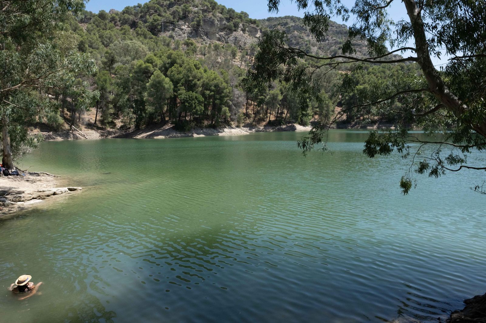 La 'playa' del interior, en imágenes