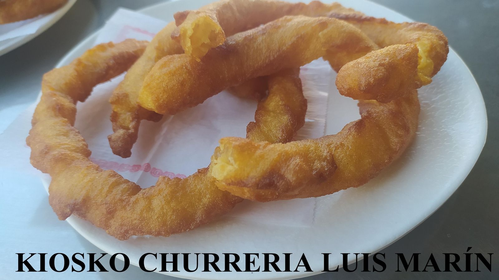 Churros del kiosko Luis Marín