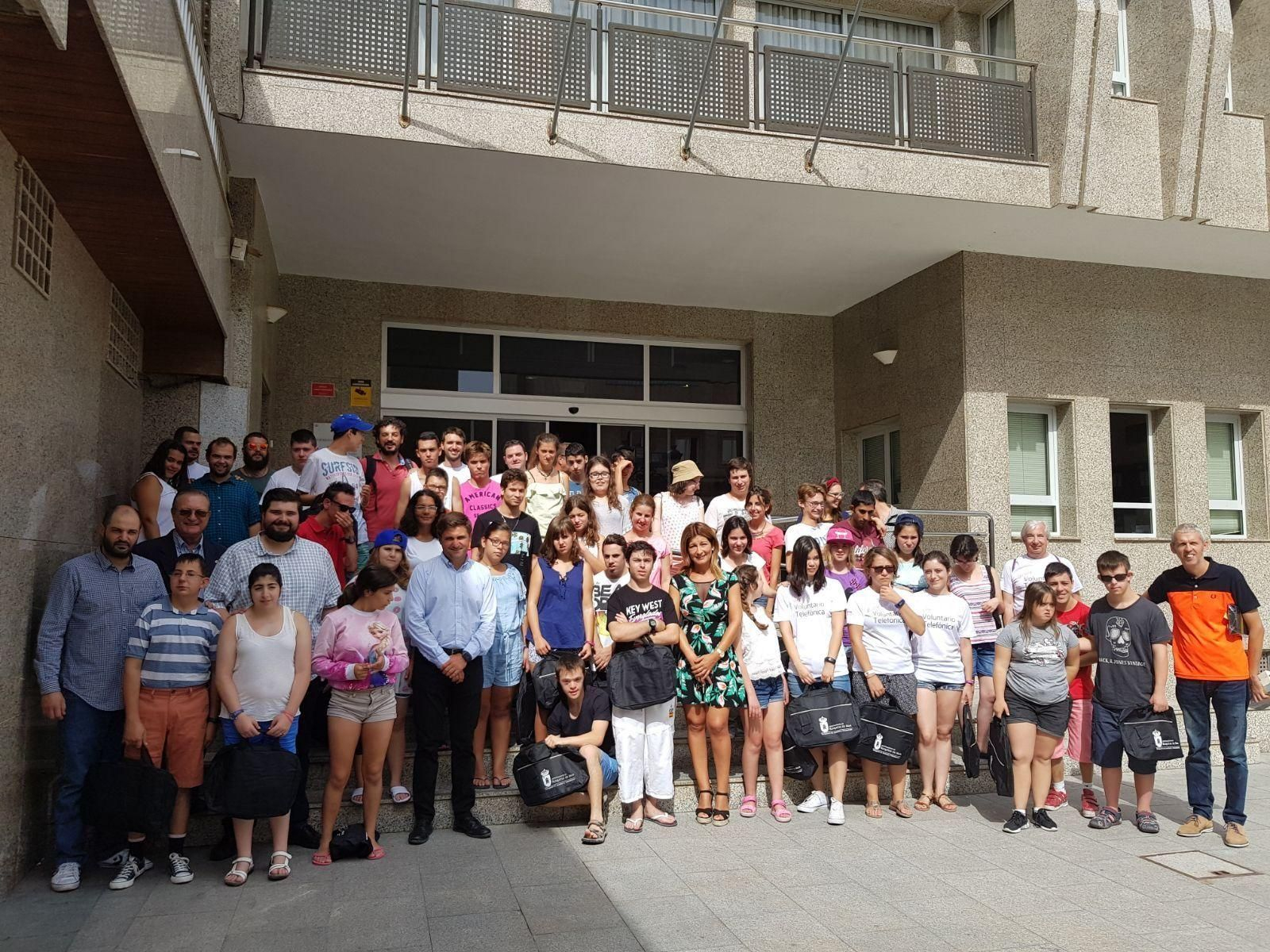 Visita de los escolares del 'Jesús del Remedio'