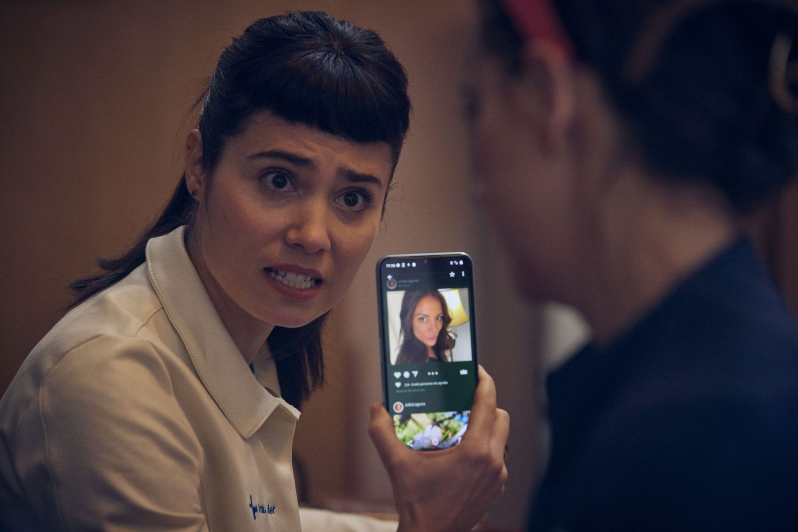 Loreto Mauleón, en una escena de 'El fantasma de mi mujer'.