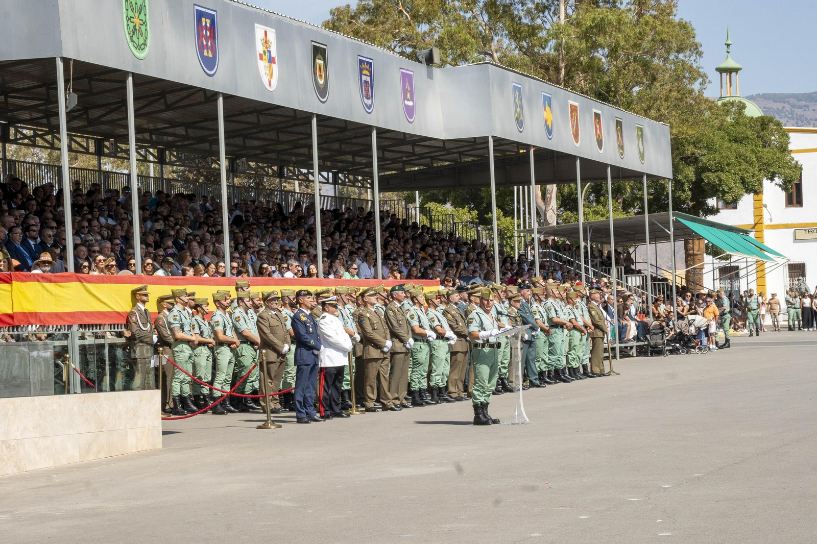 El CV (105) aniversario fundacional de la Legión