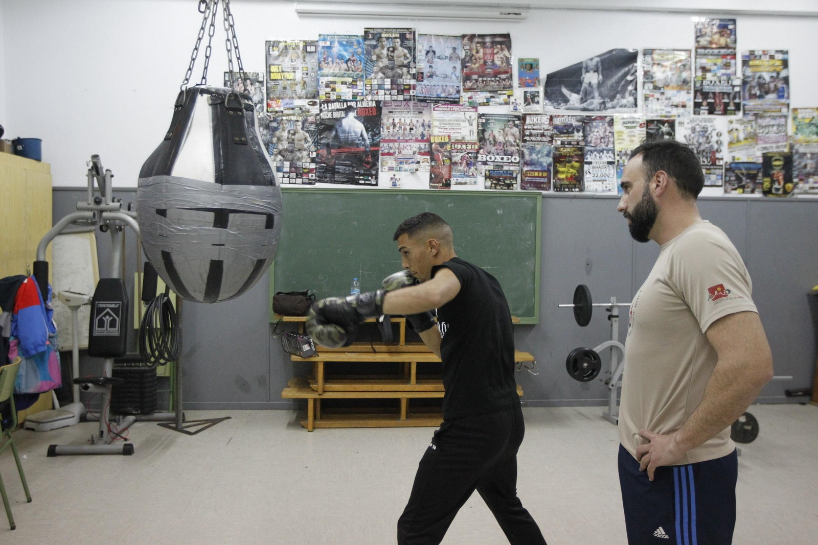 Fotogalería de un entrenamiento de Salvador Barón, el 'Rey Gitano'