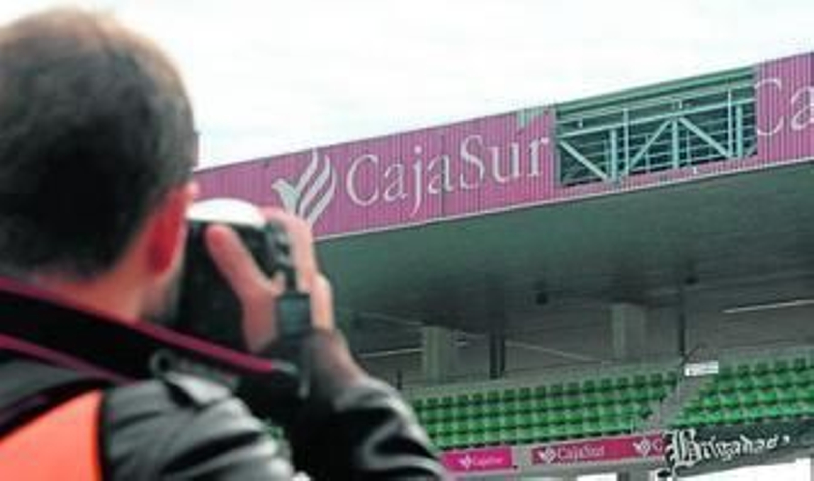 El Fondo Sur de El Arcángel, sin el videomarcador ya.