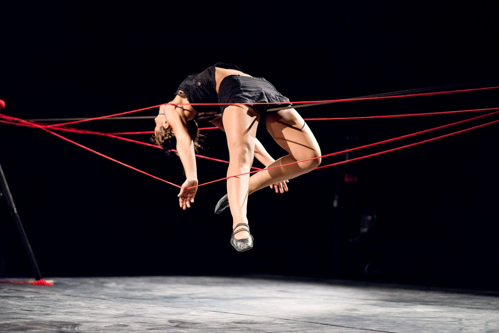 Irene de Paz, en el espectáculo 'La Madeja'.