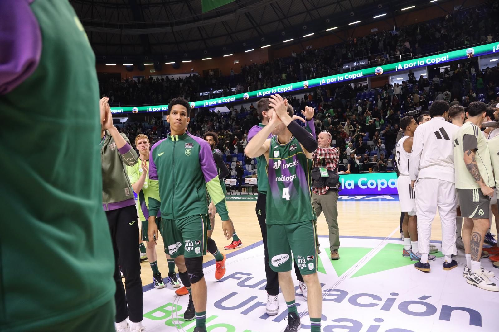 Unicaja-Real Madrid, en fotos´.