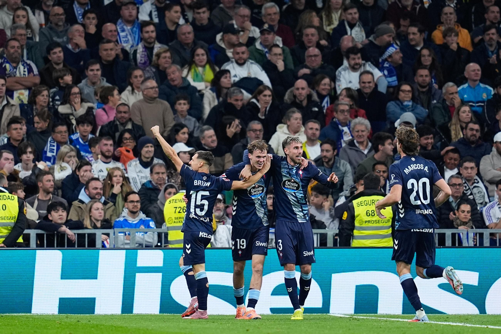 Las fotos de la derrota del Real Madrid contra el Celta