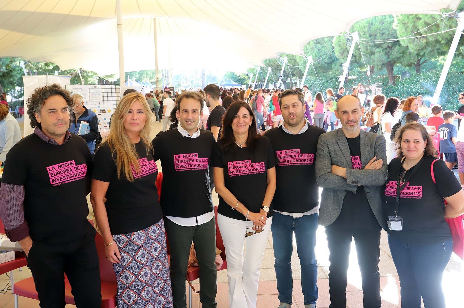 Imágenes de los talleres y actividades de La Noche Europea de los Investigadores