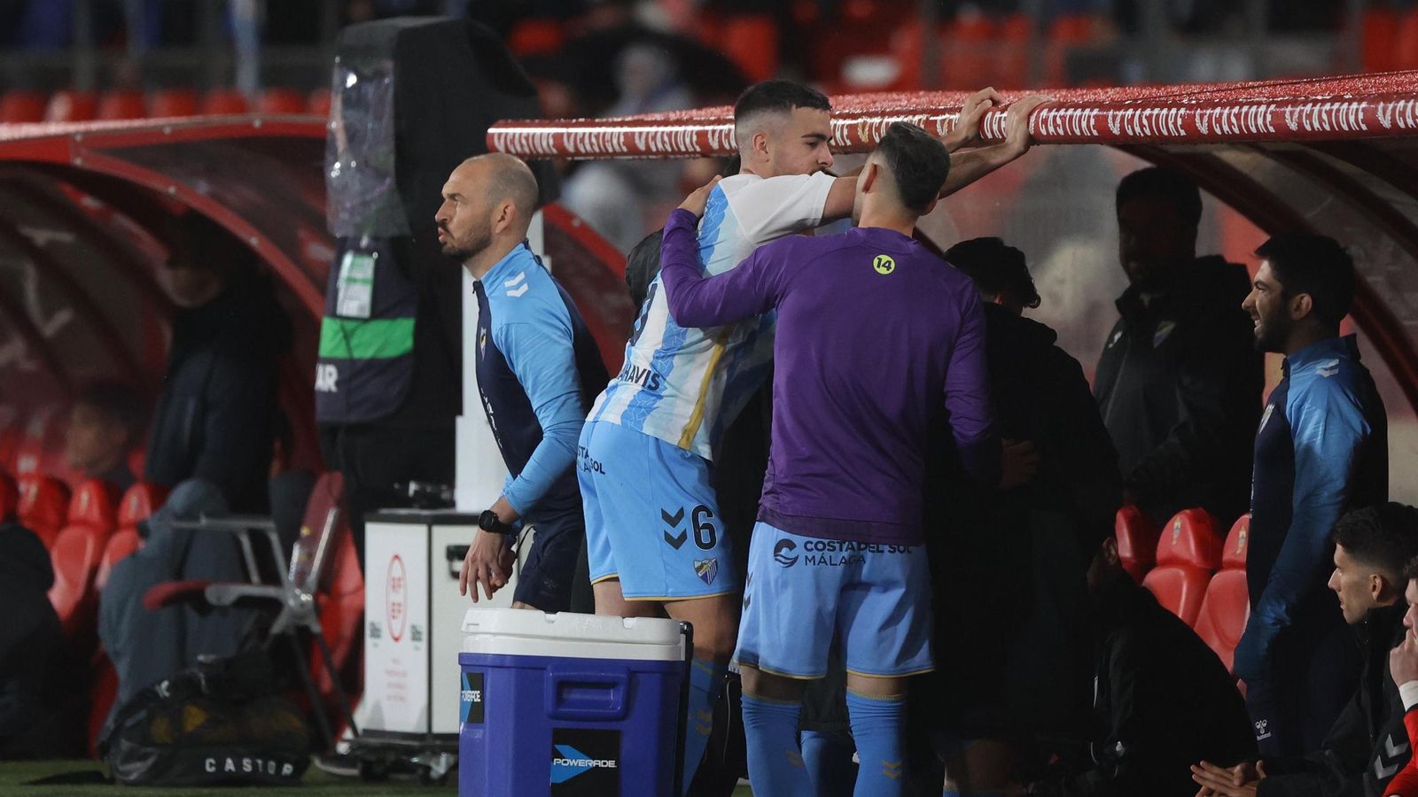 Las fotos del UD Almería - Málaga CF