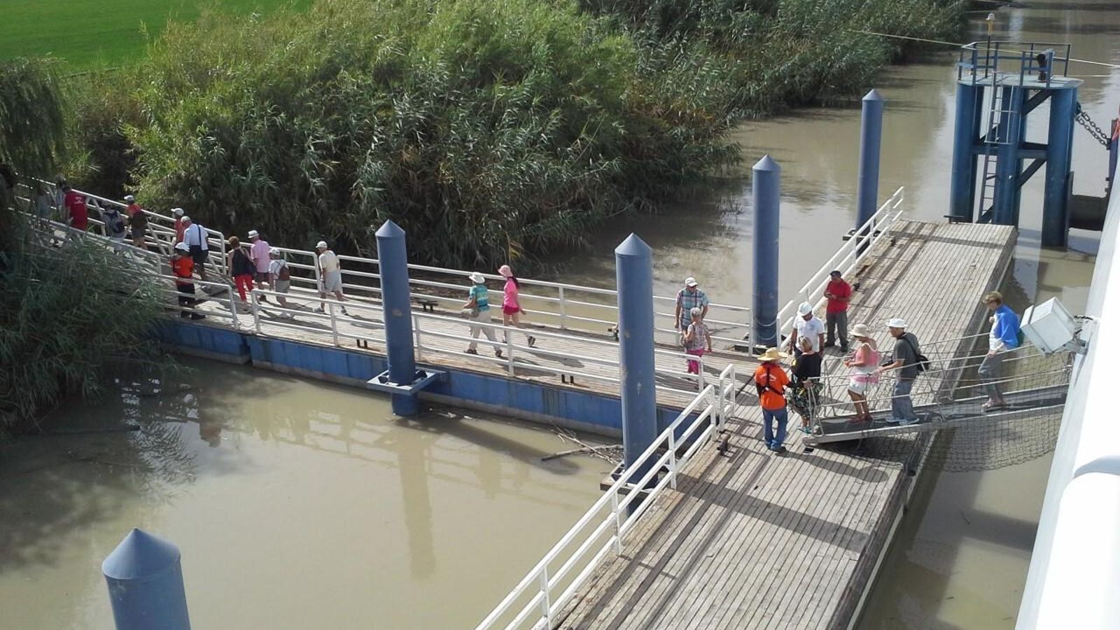 Pantalán de Prodetur en Isla Mínima.