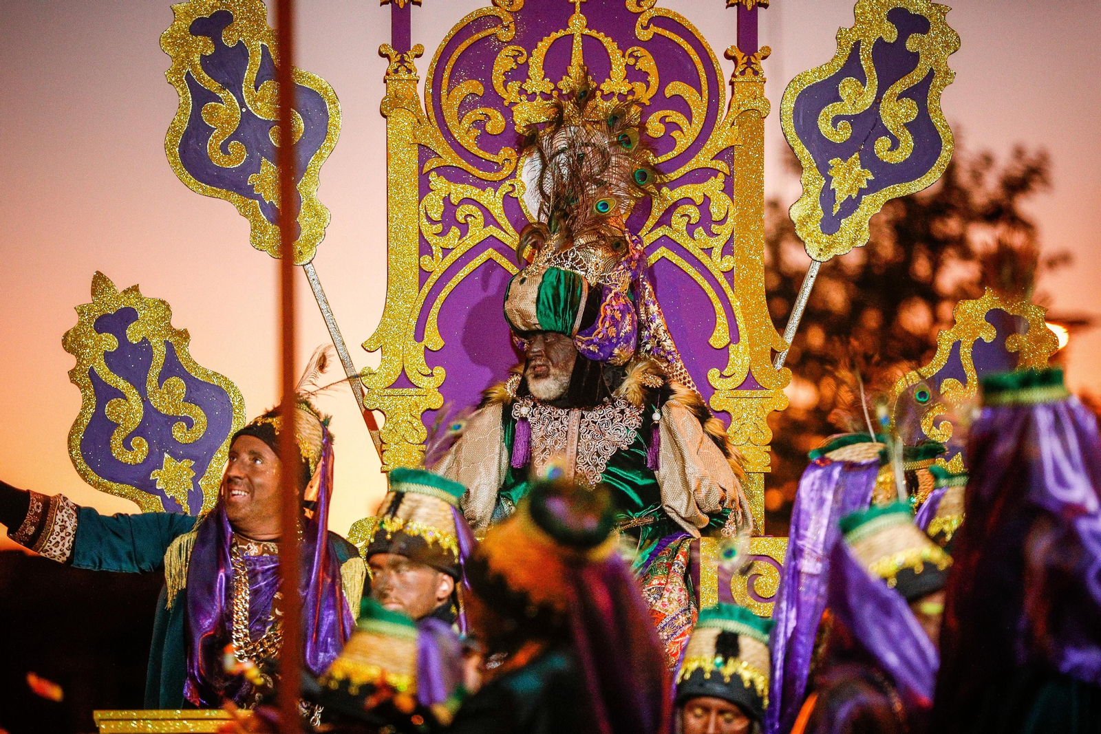 Las imágenes de los Magos de Oriente en San Fernando