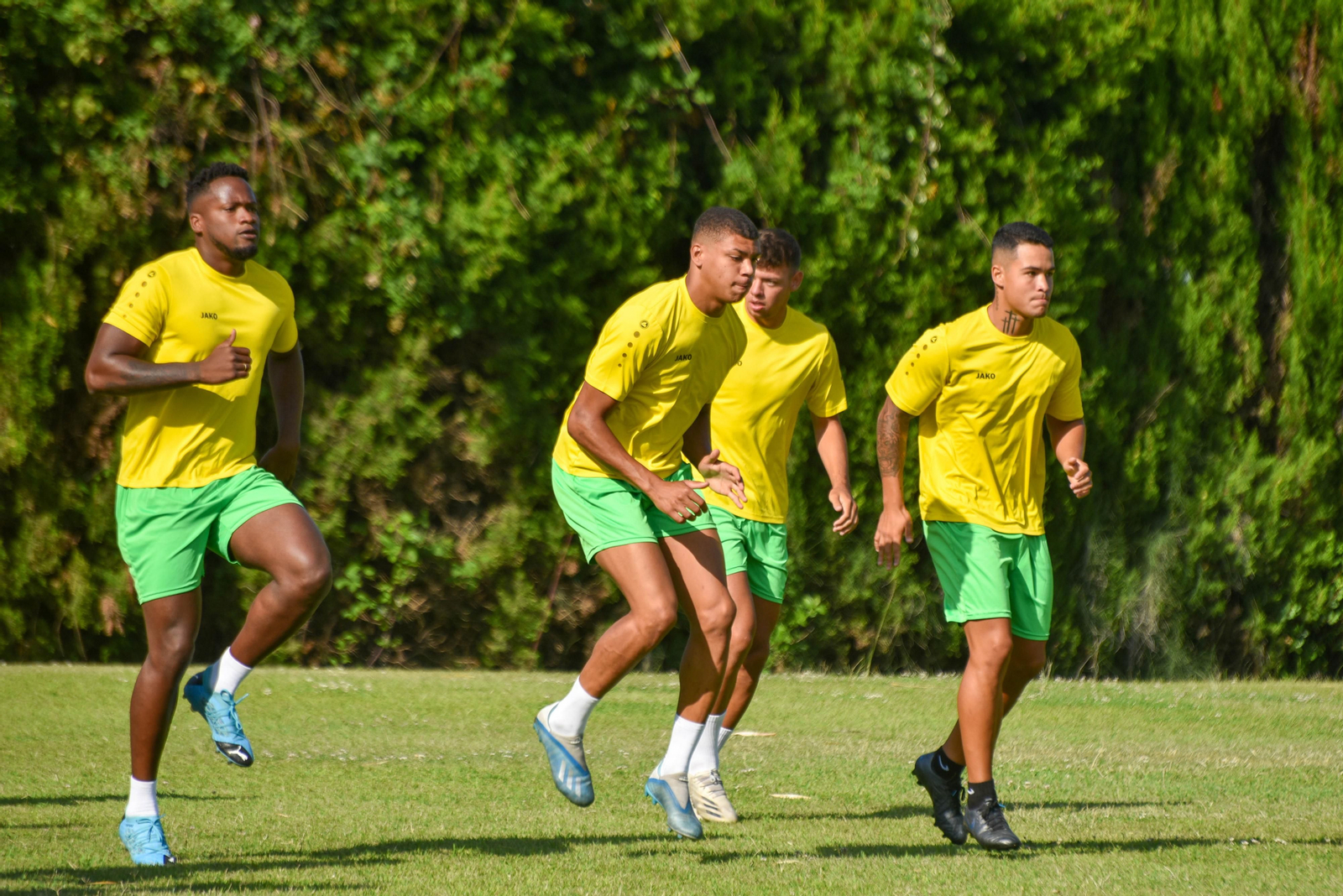 Primer entrenamiento de pretemporada de la UD Los Barrios