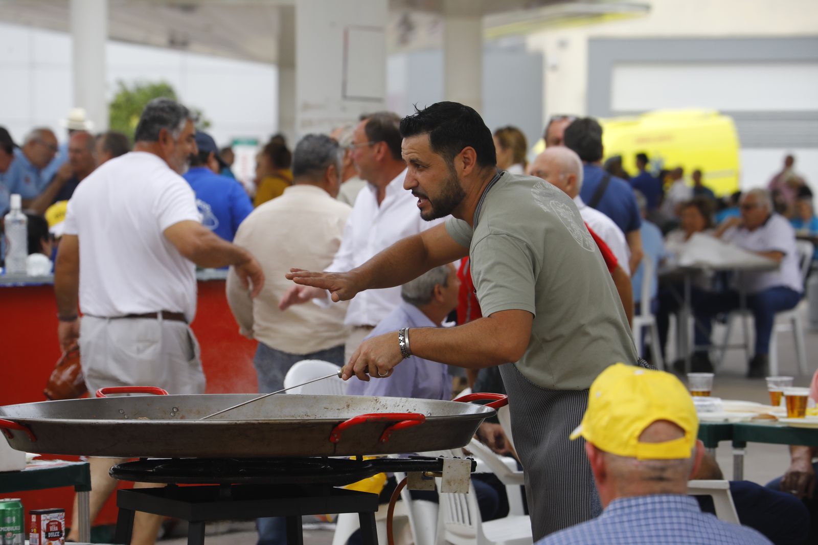 Celebración de la jornada de convivencia de las peñas.