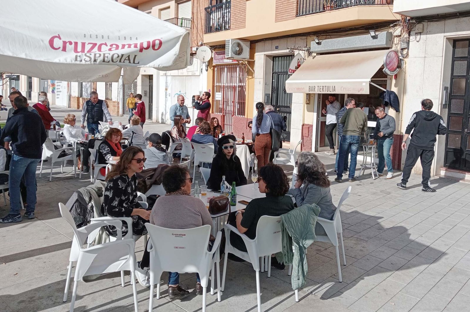 Imágenes del ambiente festivo del 31 de diciembre en Huelva