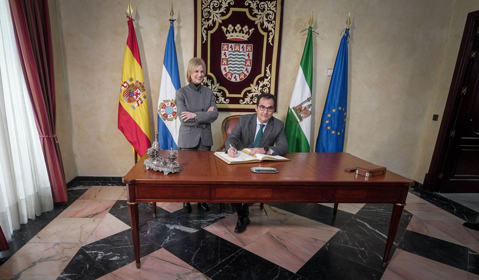 Imágenes de la presentación del Proyecto Ciudad de la Justicia de Jerez