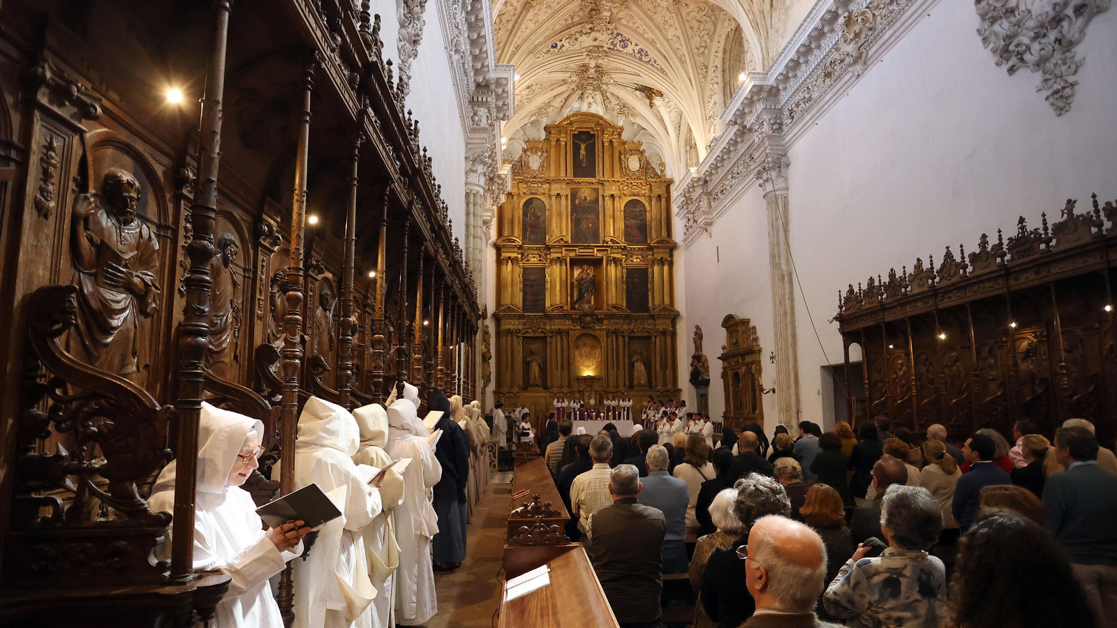 Misa de despedida en la Cartuja de Jerez a las hermanas de Belén